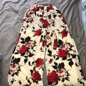 Dress Pants - Roses